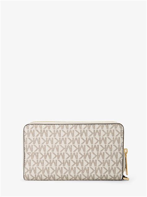 michael kors 35f8gtvf2b|Jet Set Signature Logo Smartphone Wristlet .